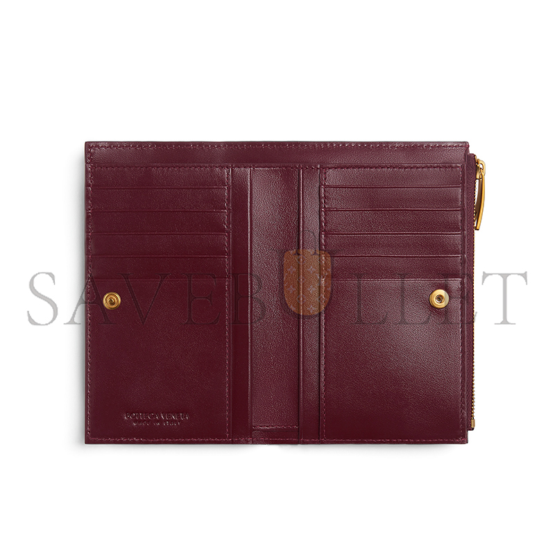 BOTTEGA VENETA INTRECCIATO MEDIUM BI-FOLD WALLET 749940VCPP22247 (14.5*9.3*2cm)